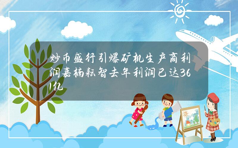 炒币盛行引爆矿机生产商利润 嘉楠耘智去年利润已达361亿