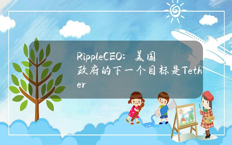 RippleCEO：美国政府的下一个目标是Tether
